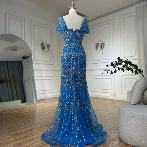 فساتين سهرة طويلة بحورية البحر باللون الأبيض العربي من Serene Hill 2025 مناسبة LA72714 مخصصة - Image 6