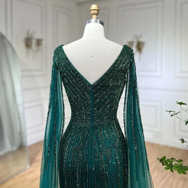 فساتين سهرة فاخرة مطرزة بحورية البحر - Image 4
